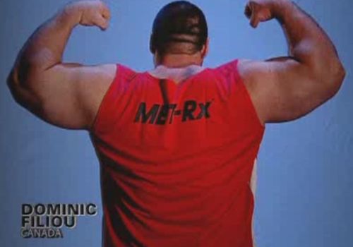Dominic Filiou: My, What Big Arms You Have!