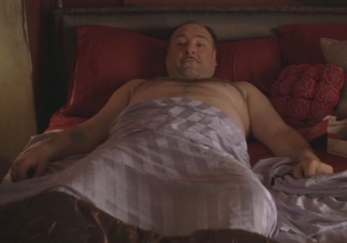 James Gandolfini: Lying In Bed, Shirtless, Armpits, And I’ve Popped A Thumbs Up