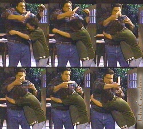 Hugging John Goodman