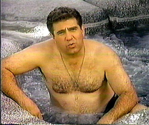 Dan Lauria: Shirtless Daddy Bear In A Pool