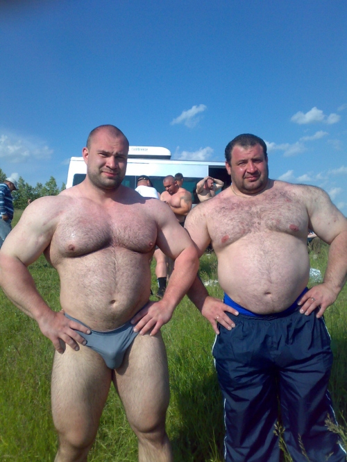 Igor Pedan & Vladimir Kalinichenko: Massive Russian Strongmen