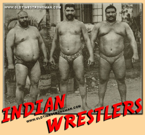 Chunky Indian Wrestlers & That Big Bear From “Slumdog Millionaire”