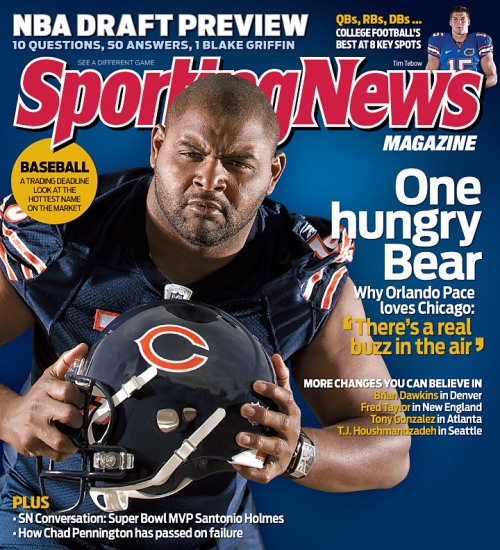 Orlando Pace Moves In With Da Bears