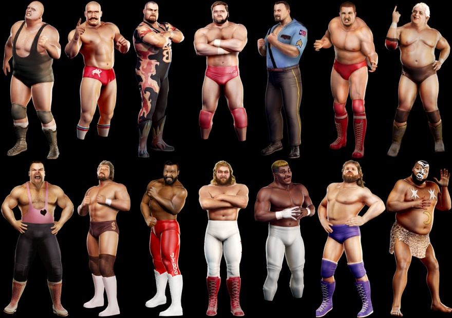 Burly Legends Of Wrestlemania
