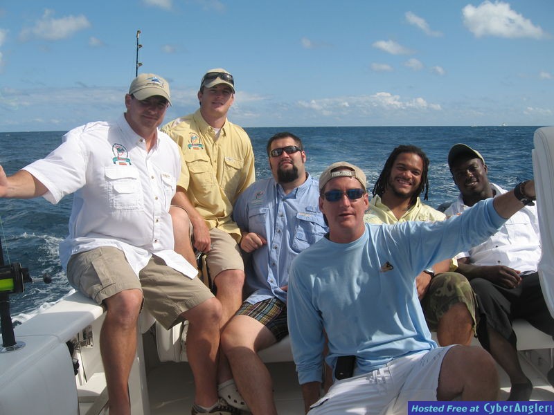Miami Dolphins Fishing Day