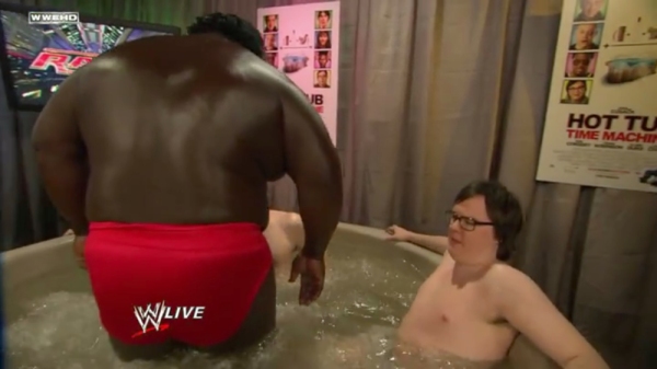 Super Shirtless Saturday: Mark Henry In Red Speedos